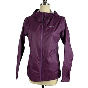 NWOT Eddie Bauer WeatherEdge Lightweight All-Season Ladies Waterproof Jacket